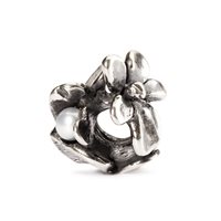 Charm Trollbeads Donna Fiori di nascita in Argento Perla TAGBE-00028 - TAGBE-00028